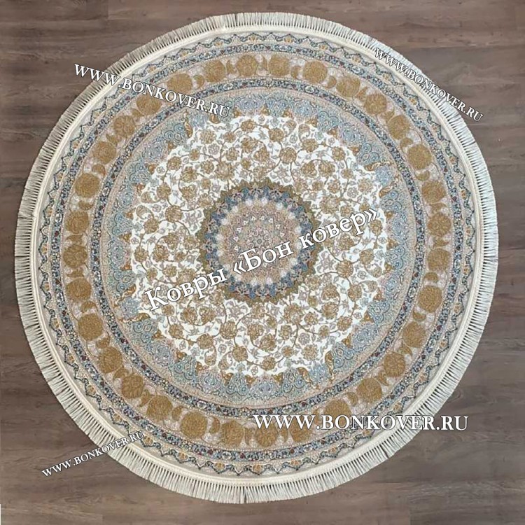 Иранский Круглый Ковер Для Гостиной Арт 30259