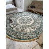 Восточный Ковер Для Гостиной Медальон Дизайн 29931 Круг