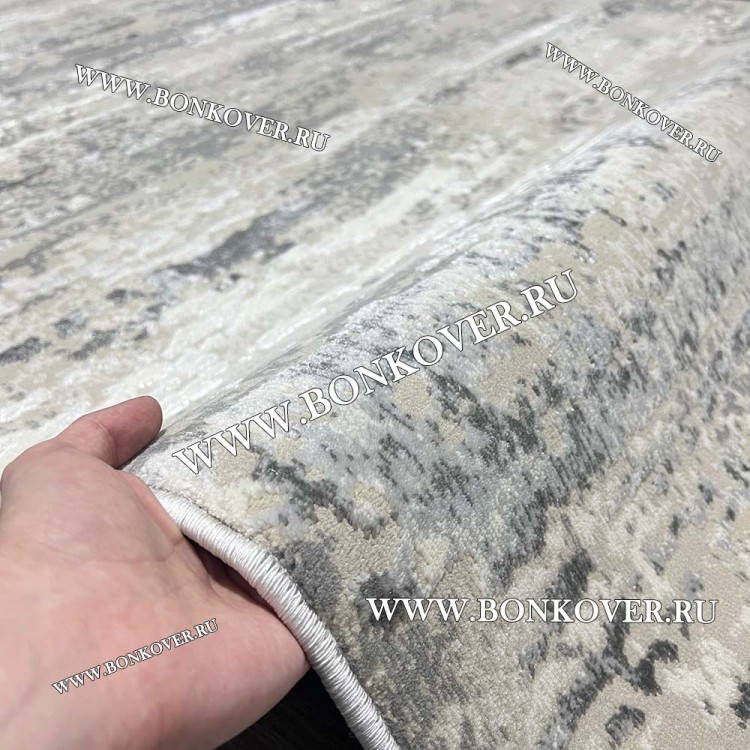 Турецкий Ковер Для Гостиной Серый Арт 30038