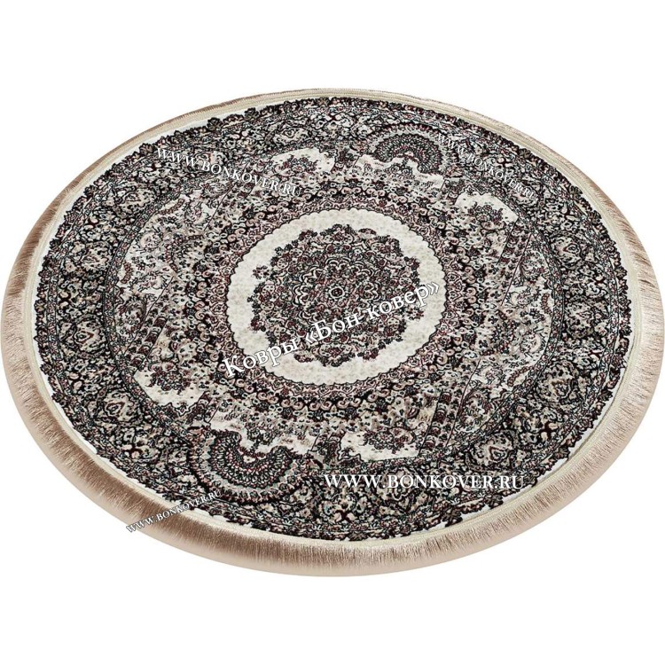 Круглый Ковер с Восточным Узором Медальон Арт 30339