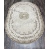 Турецкий Овальный Ковер Для Гостиной Арт 129 Бежево-Коричневый