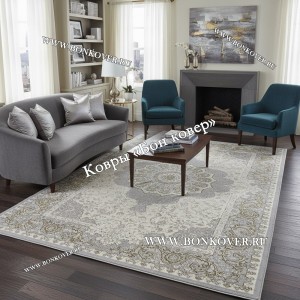 Турецкий Ковер Для Гостиной Арт 131 Серый