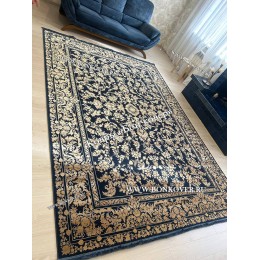 Иранский Ковер Бамбуковый Шелк Дизайн 30683