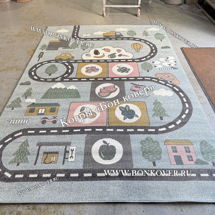 Ковер Карпет New NN 01 Детский Дизайн 55 Прямоугольный