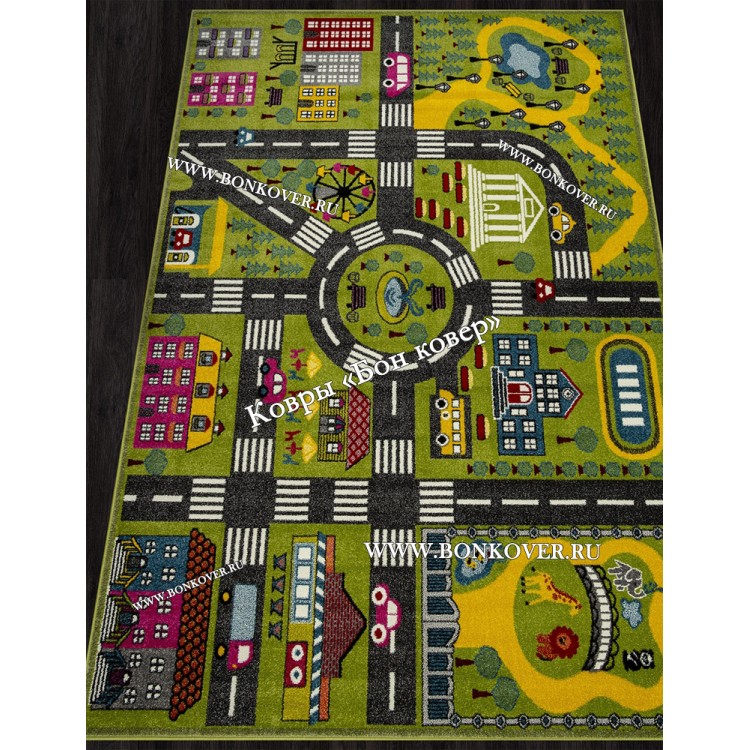 Разноцветный Ковер В Детскую Арт 30022
