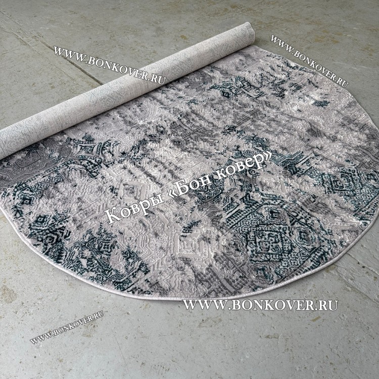 Современный Овальный Ковер для Гостиной Дизайн 04