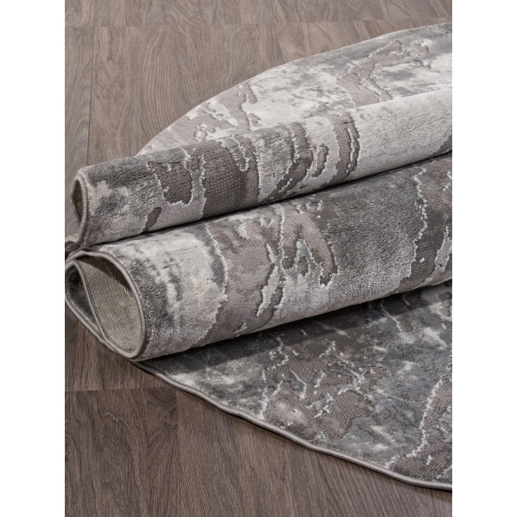 Ковер Armina 04075G GREY / GREY Овал